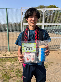 一般男子上級 準優勝　金子 俊朗(TEAM YU-YU)