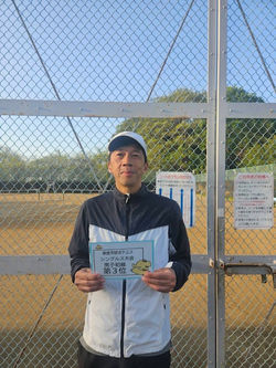 一般男子初級第3位 菊池浩史(マーテルファミリー)