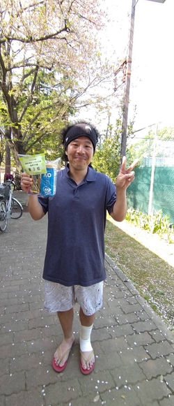 一般男子中級 第3位　小野寺 仁(マーテルファミ��リー)