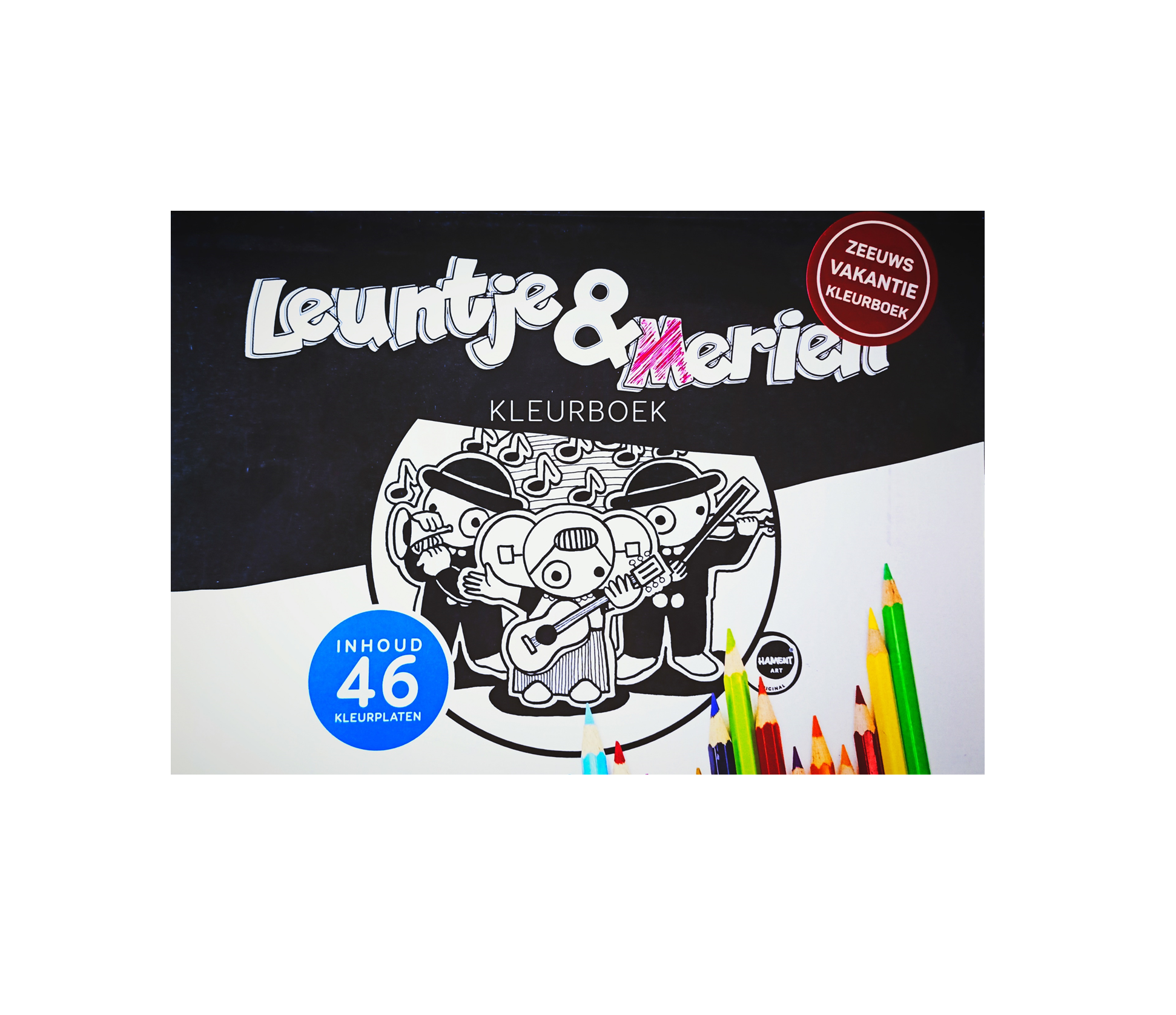 Leuntje en Merien kleurboek