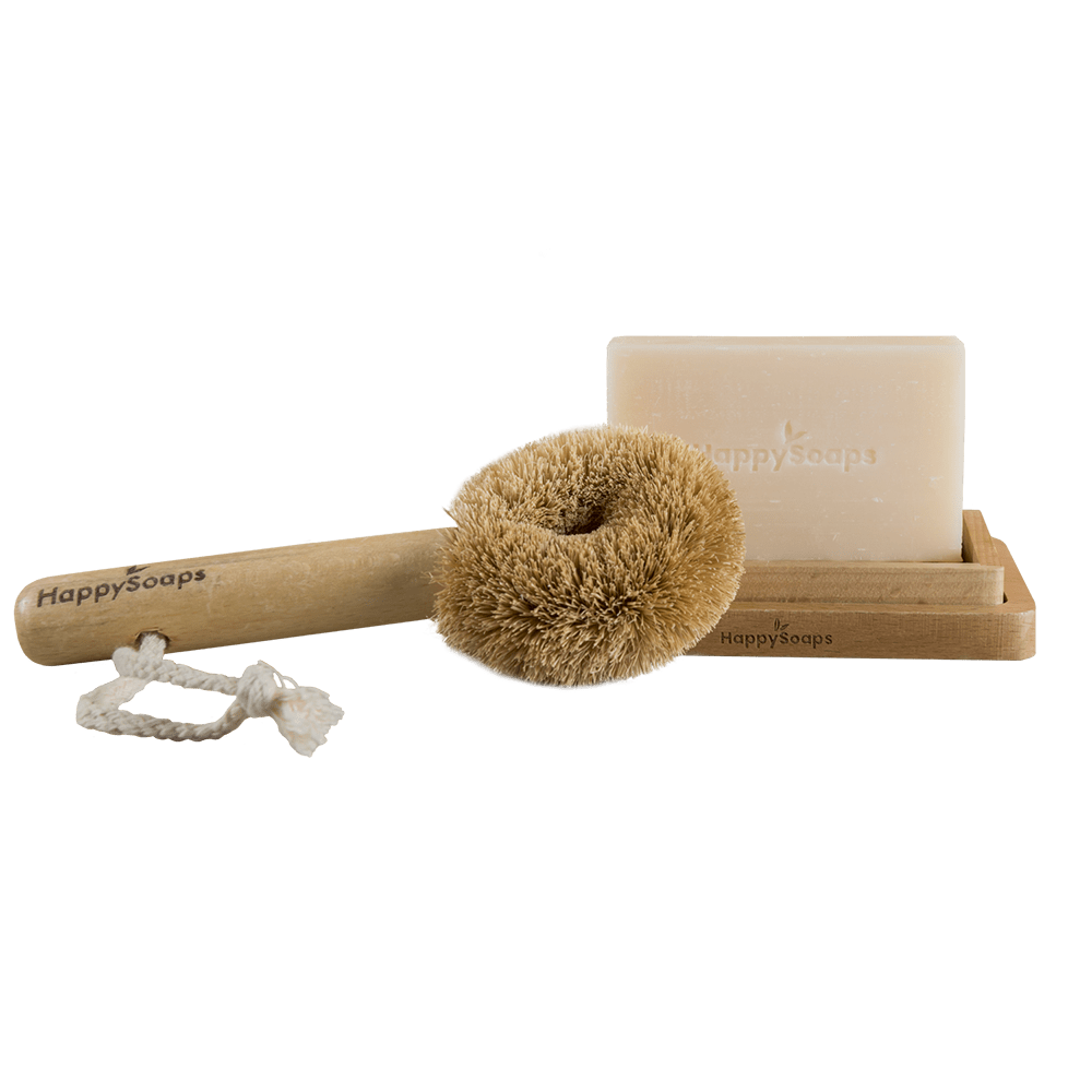 Plasticvrije Afwas-set