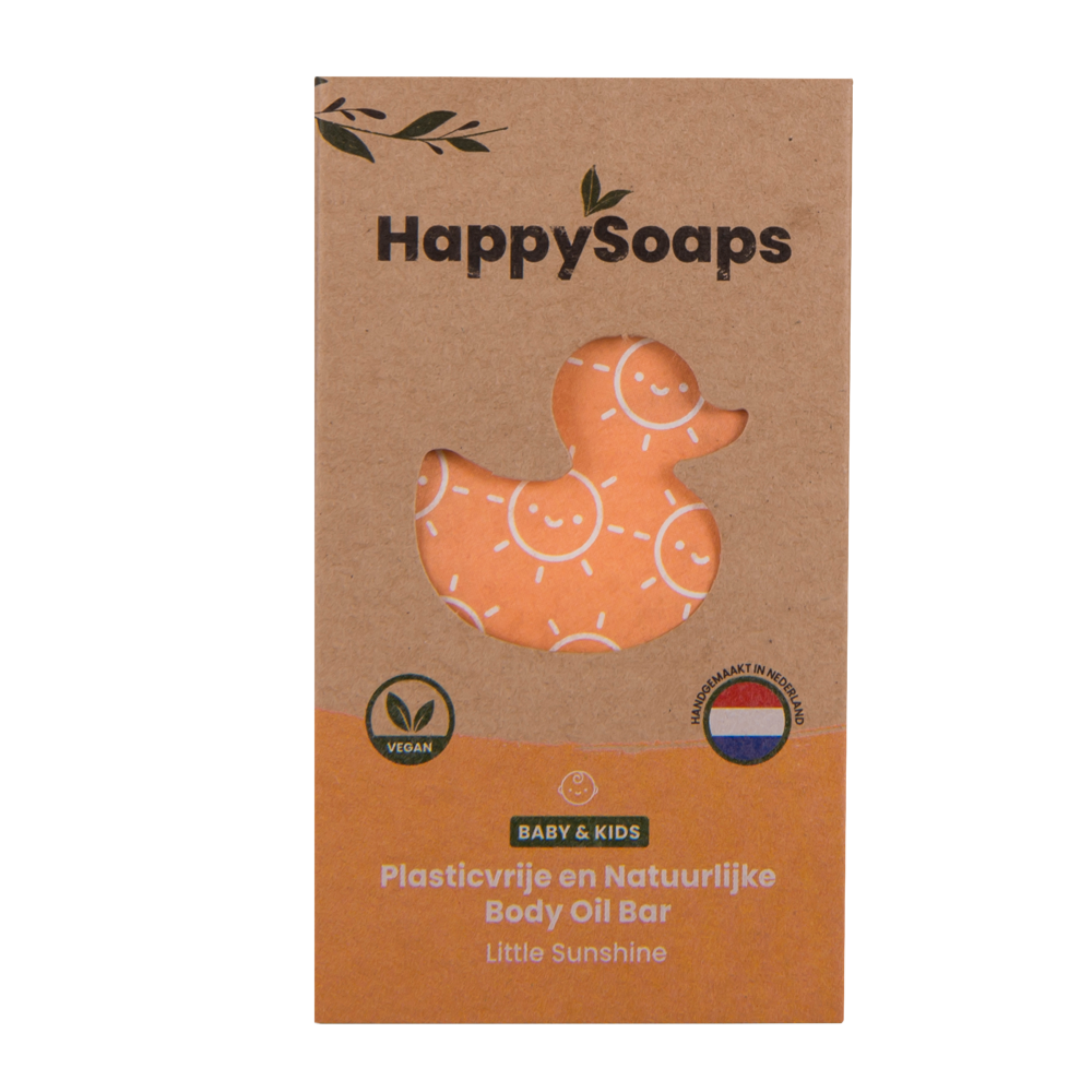 HappySoaps Baby & Kids Body Oil Bar – Little Sunshine
