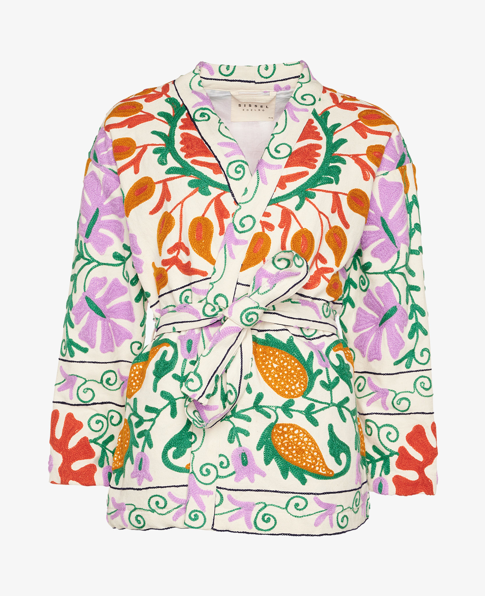 Sissel Edelbo Marlene Suzani Jacket - white/spring