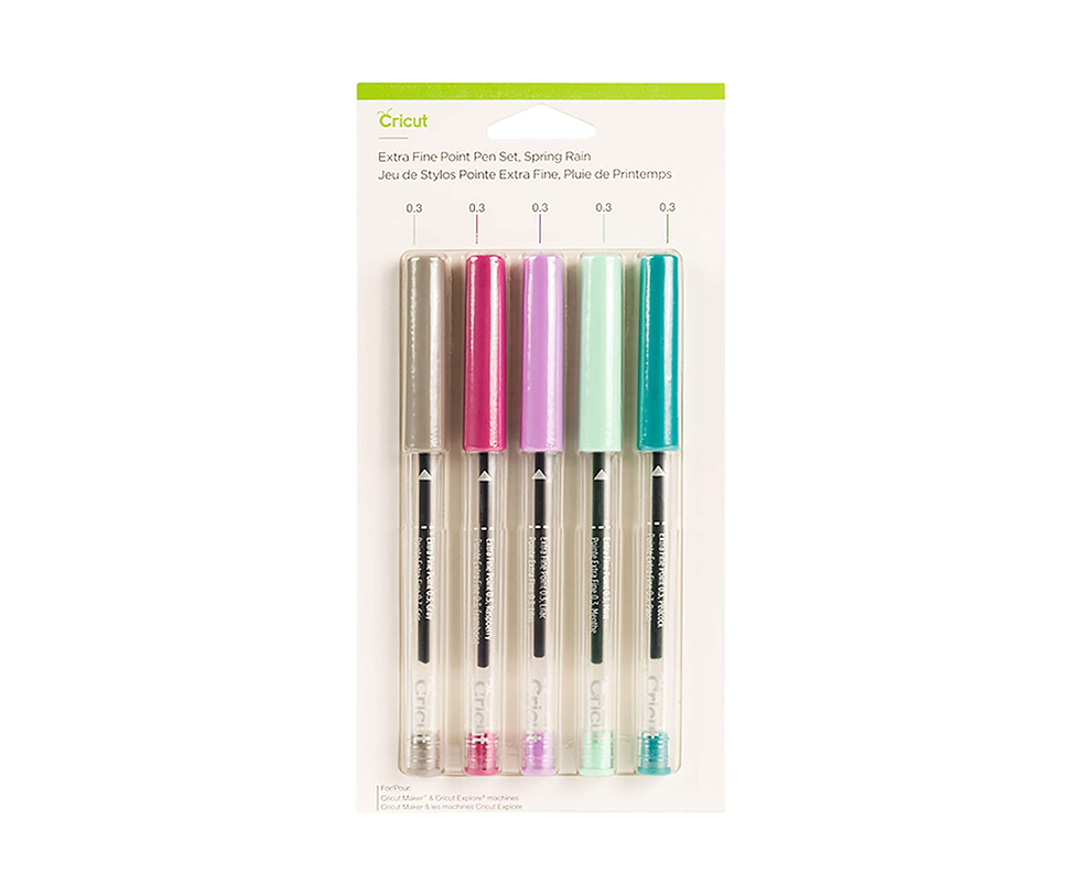 Extra Fine Point Pen Set - Spring Rain (5 ct)