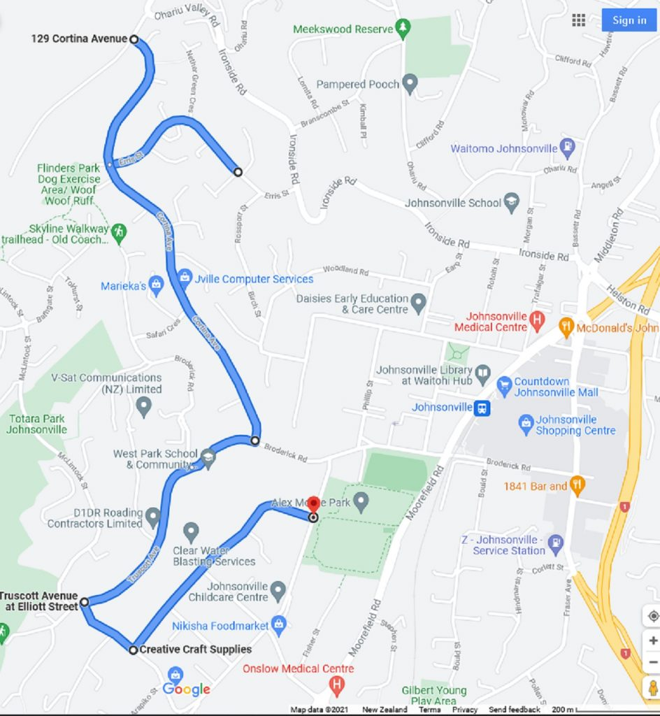 Map courtesy of Google Maps