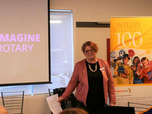 Visit of District Governor Marilyn Stevens