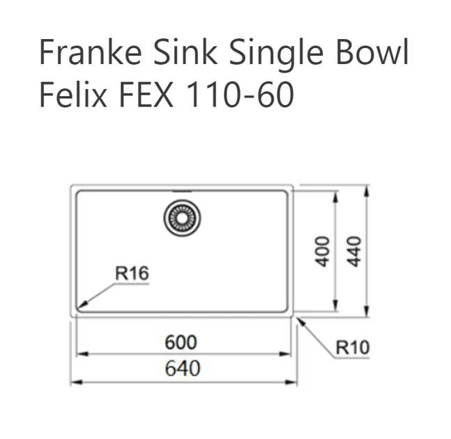 Thumbnail: [FRANKE] FEX 110-60