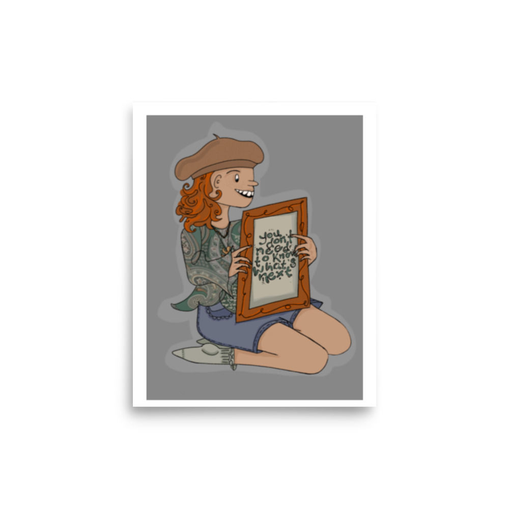 Print 'You Don't Need To Know What's Next'