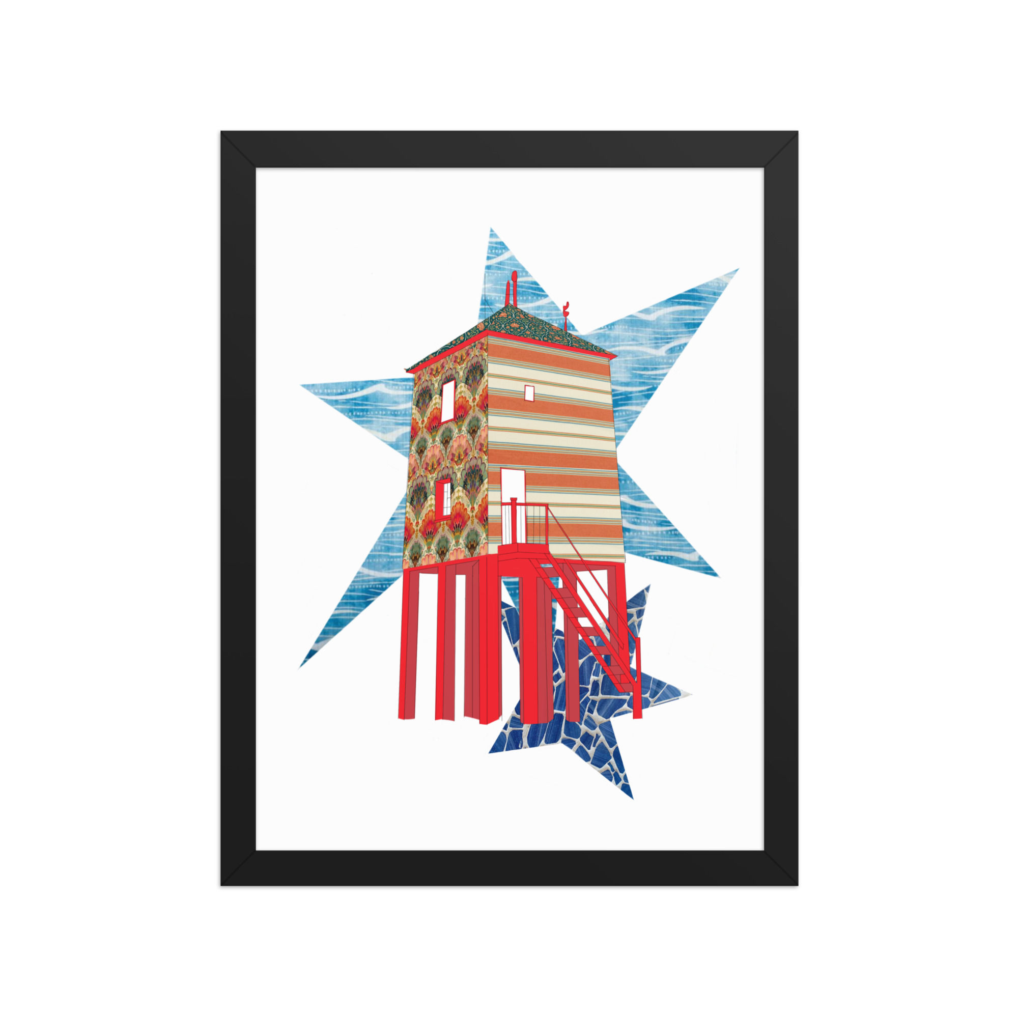 Framed poster 'light house'