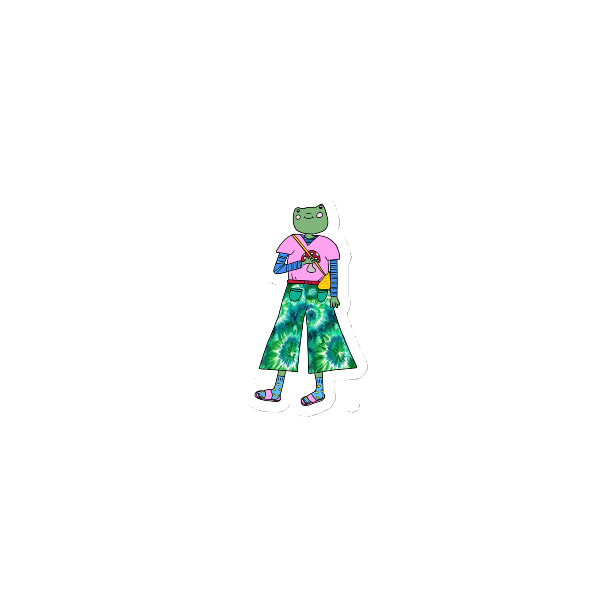 Magnet 'Franky the frog'