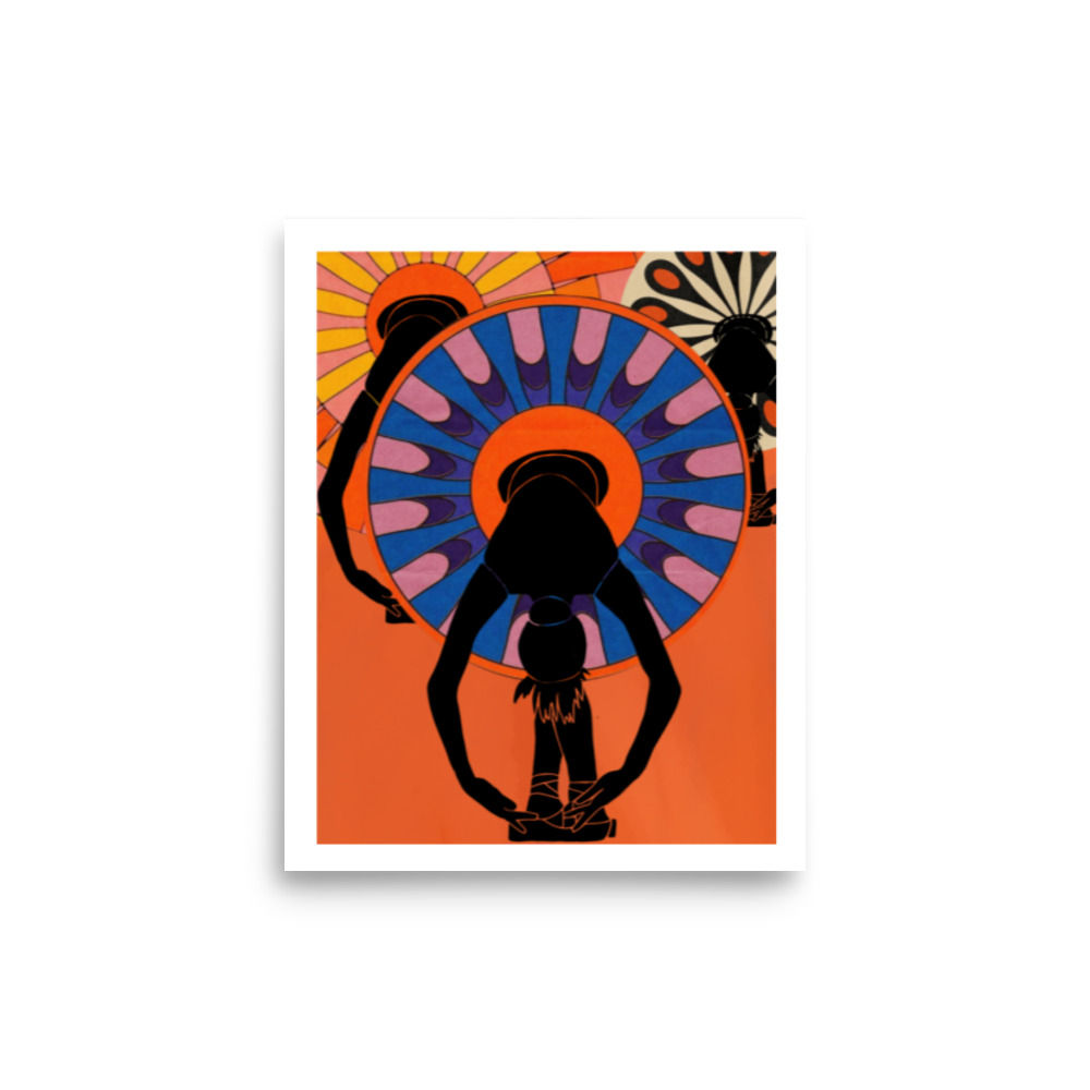 Poster 'bright ballet'