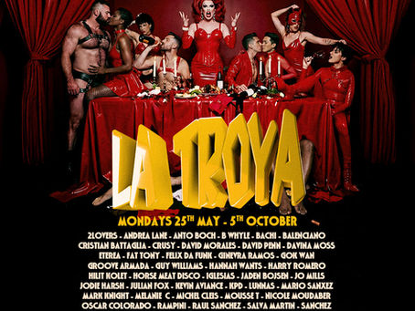 THE LEGENDARY LA TROYA PARTY RETURNS TO CHINOIS IBIZA - A-Z ARTISTS REVEALED