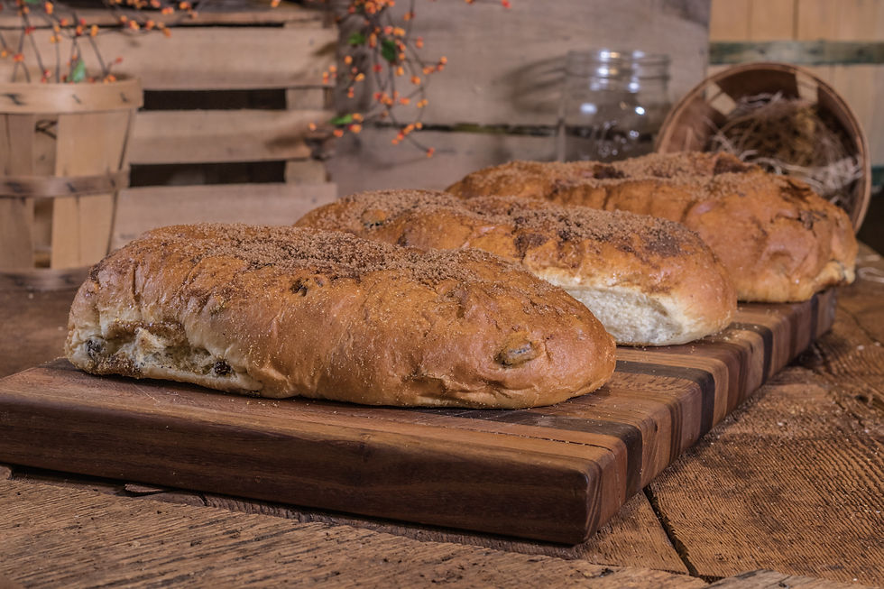Thumbnail: Freshly baked bread loaves on a cutting board, delicious and ready