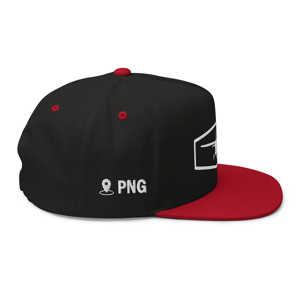 Thumbnail: PNG Location Flat Bill Cap 