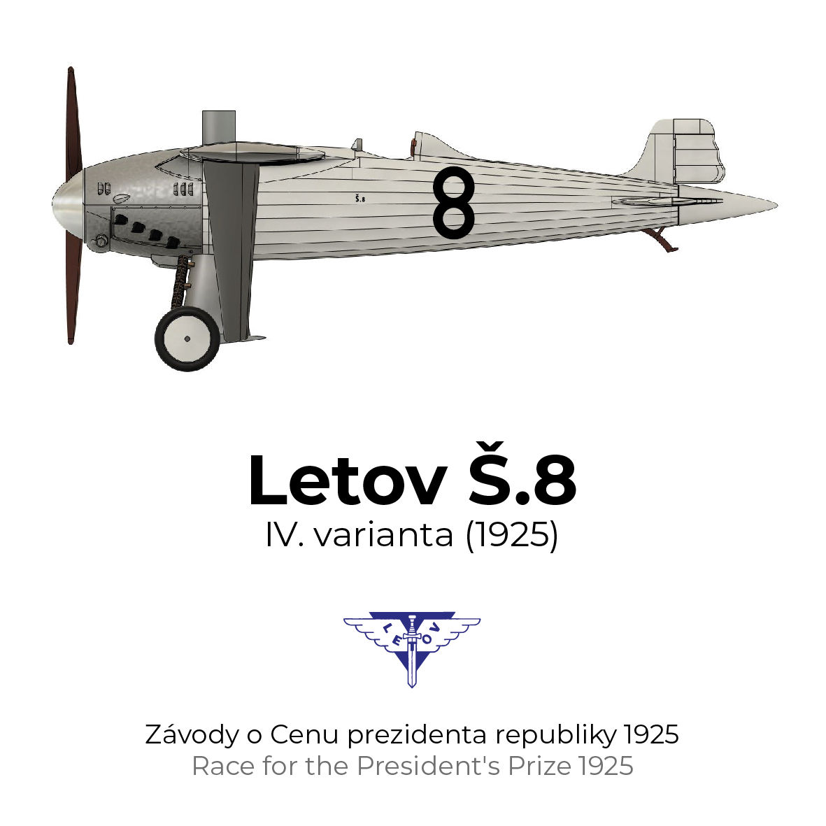 44012 Letov Š.8 (1925) - IV. varianta