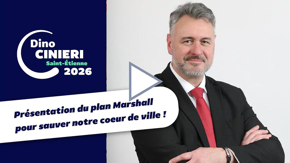 « Nous allons lancer un Plan Marshall pour sauver et relancer le cœur de ville ! »