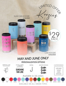 Price sheet, with all possible colors and sizes