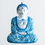 Thumbnail: #Buddha-Teal - Thomas Glenn "Buddha Teal" Molded Christmas Ornament