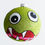 Thumbnail: #1975 - Thomas Glenn "It Came From Outer Space" Halloween Ball Ornament