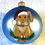 Thumbnail: #2376 - Thomas Glenn "Lapin" Ball Christmas Ornament