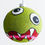 Thumbnail: #1975 - Thomas Glenn "It Came From Outer Space" Halloween Ball Ornament