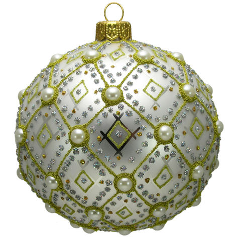 634W - Pearl - White from the Thomas Glenn Jeweled Collection