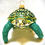 Thumbnail: #ZOO909 - Thomas Glenn "Green Tortoise" Molded Ornament