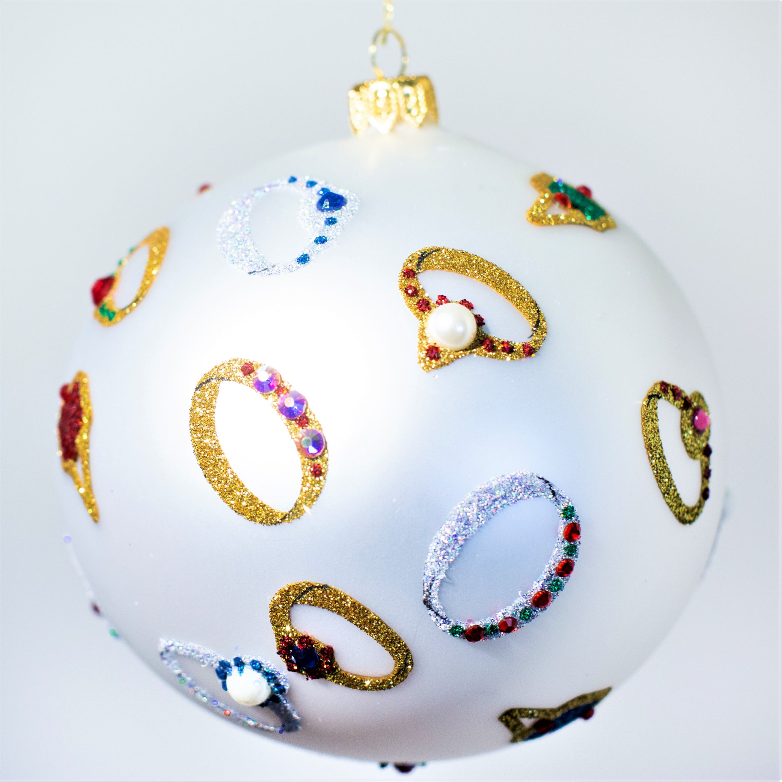 #2025 - Thomas Glenn "Put A Ring On It" Ball Christmas Ornament