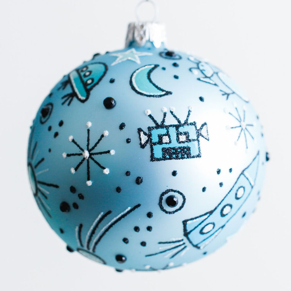 #1514 - Thomas Glenn "Lost In Space" Ball Ornament