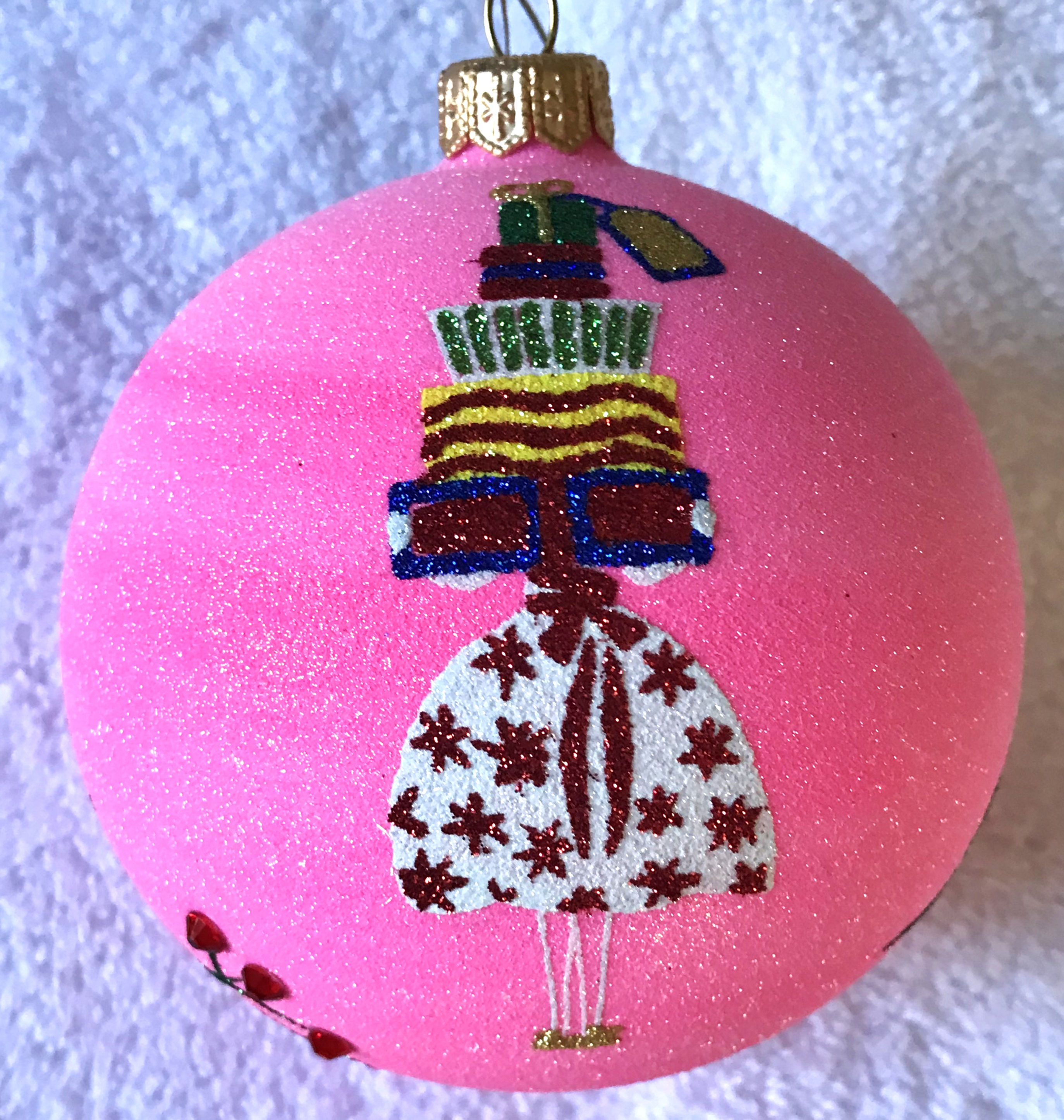 #2612 - Thomas Glenn "Shopaholic" Ball Christmas Ornament