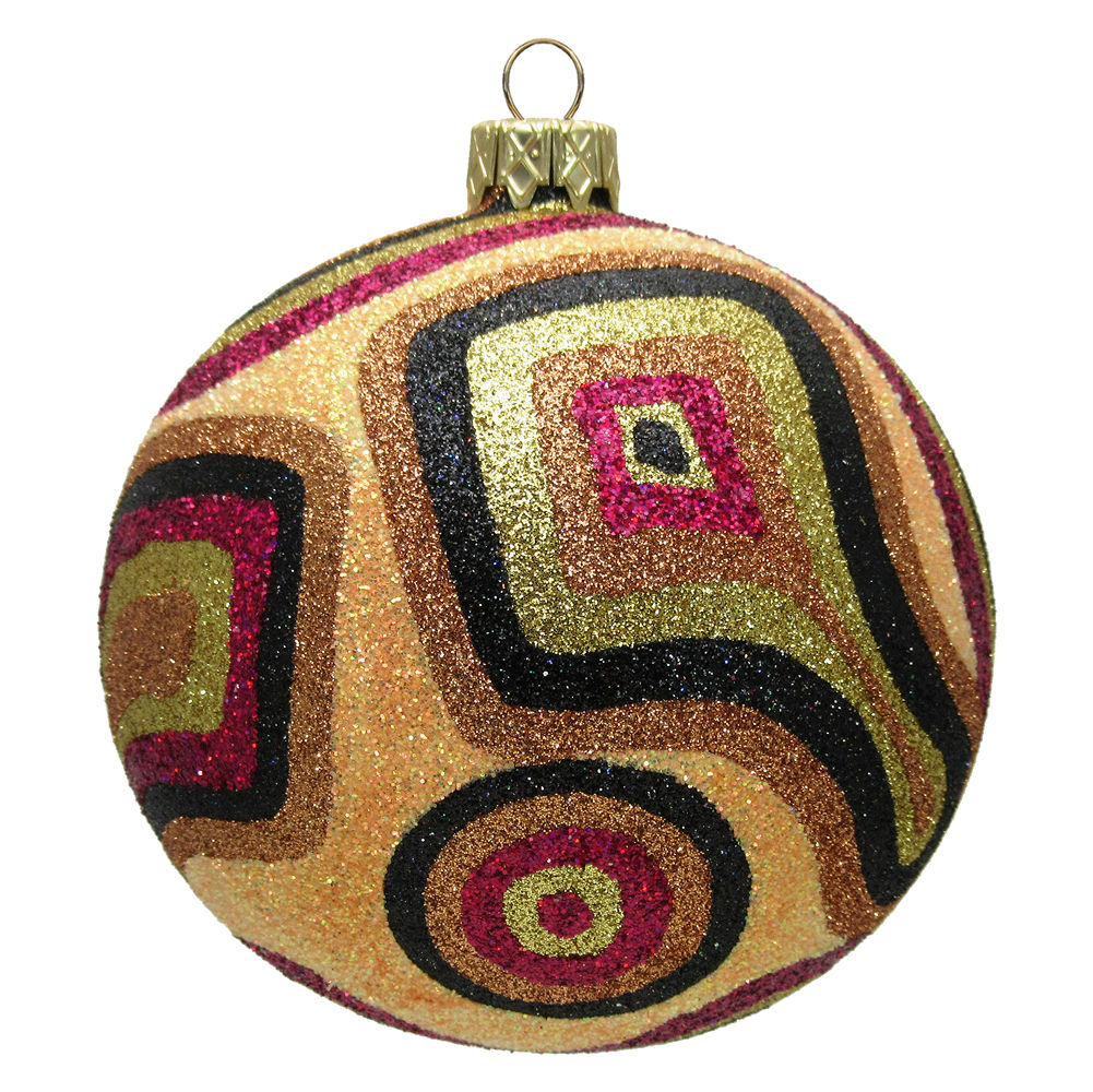 #367S - Thomas Glenn "Salmon Camo Christmas" Ball Ornament