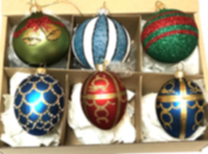 #TGH016 -Thomas Glenn "Mini Assortment Mix" Christmas Ornaments