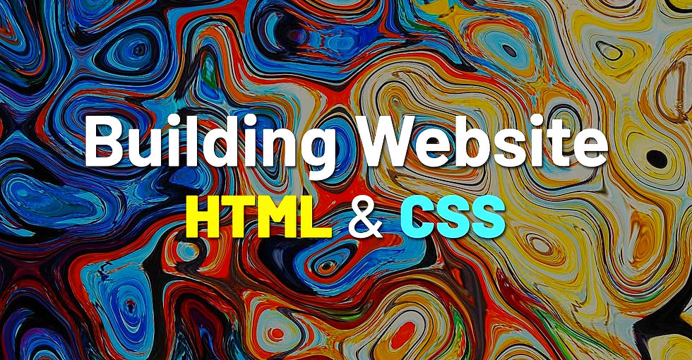 Building My Website From The Ground Up