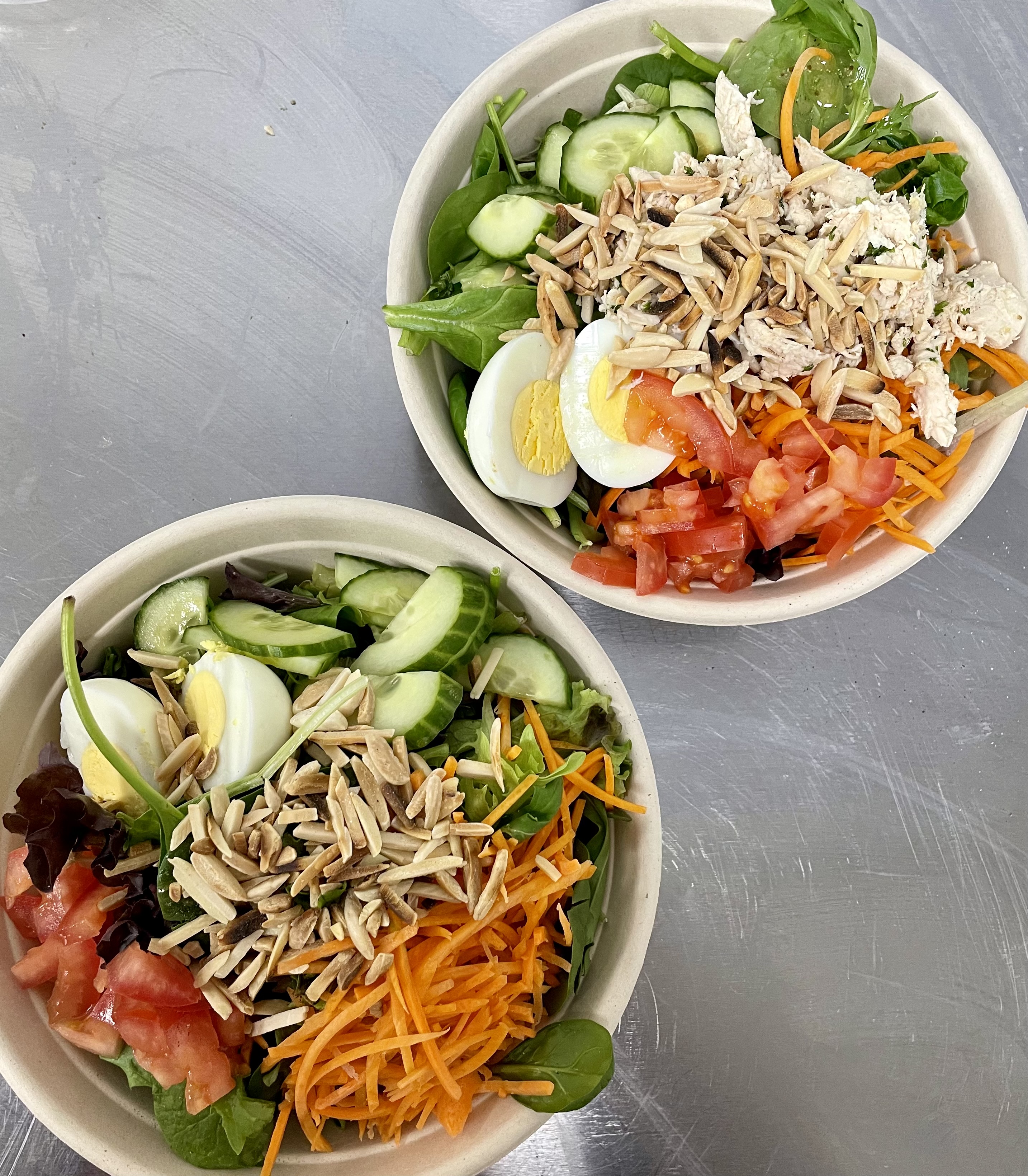 Arranged Food and Objects