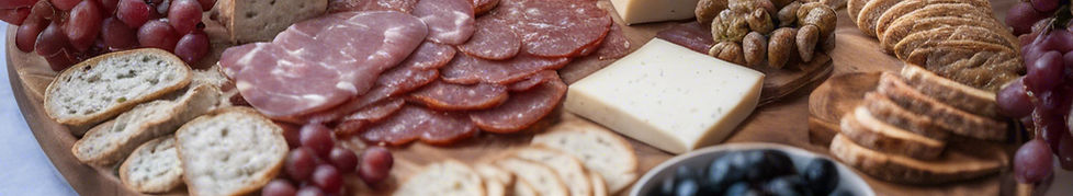 Picture of delicious charcuterie on a table