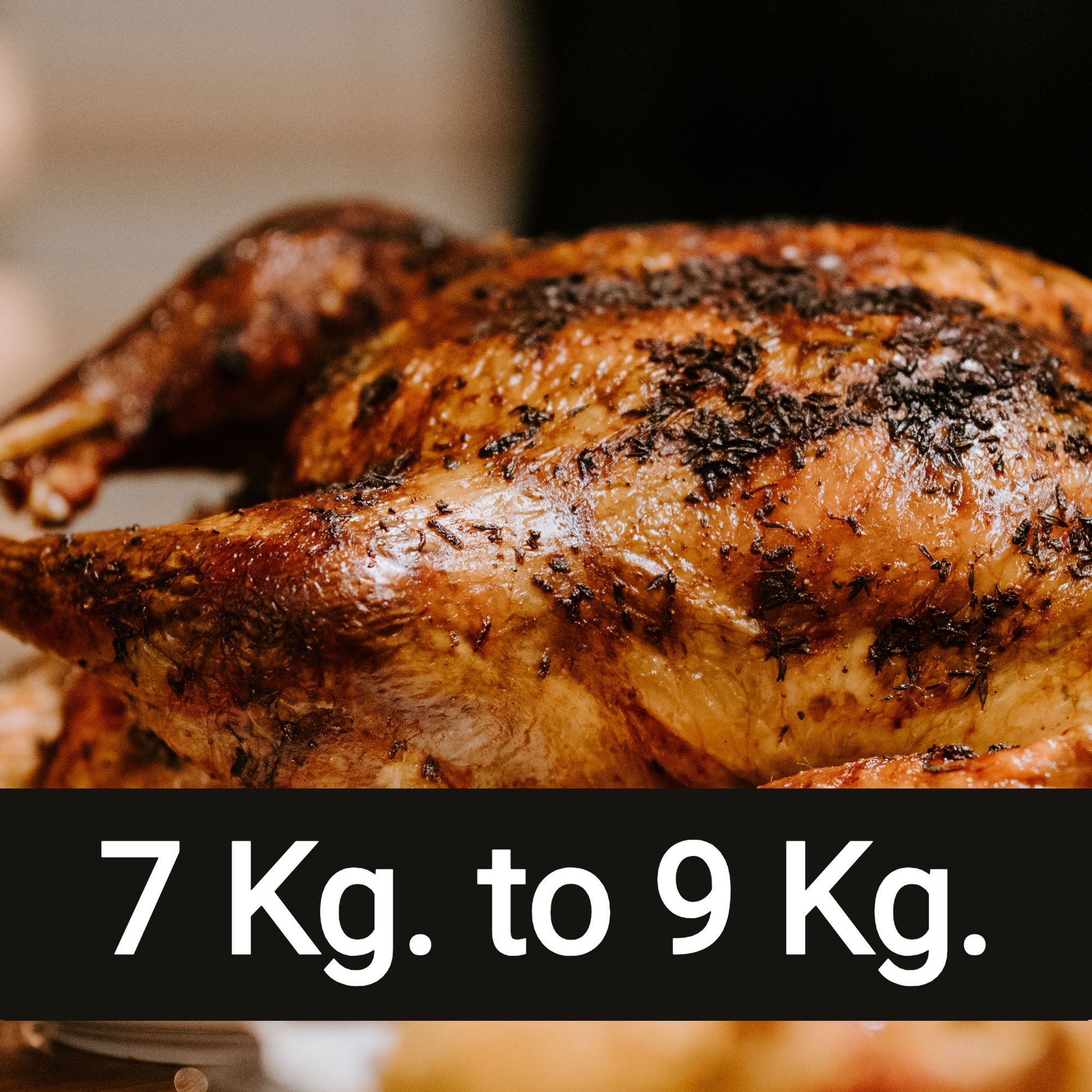 Fresh Ontario Turkey 7 Kg to 9 Kg ($30 deposit to reserve) THX2026