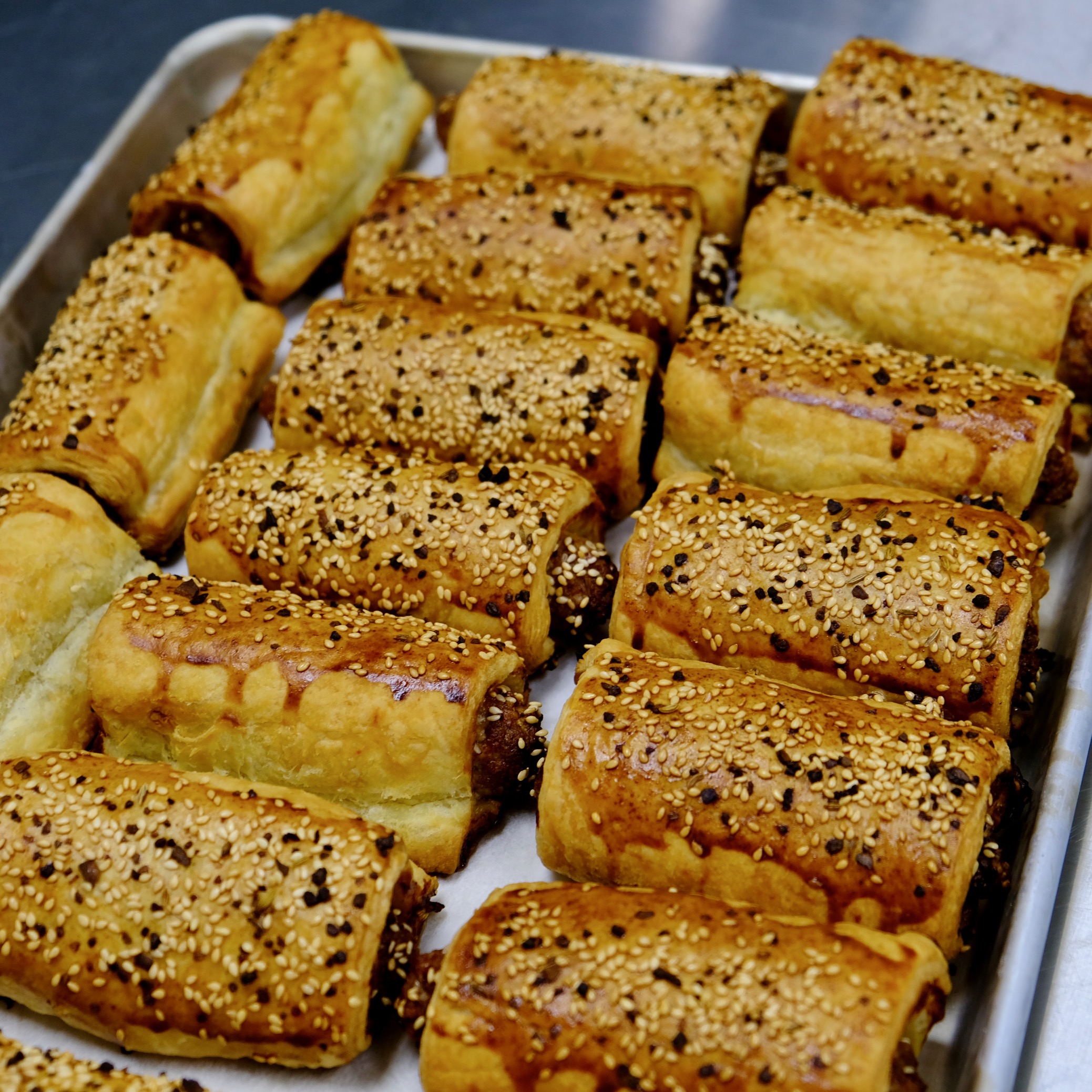 Arranged Food and Objects