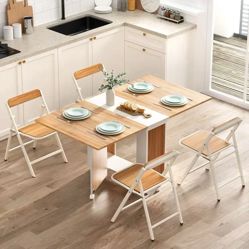 Bàn Ăn Thông Minh Gấp Gọn BA006