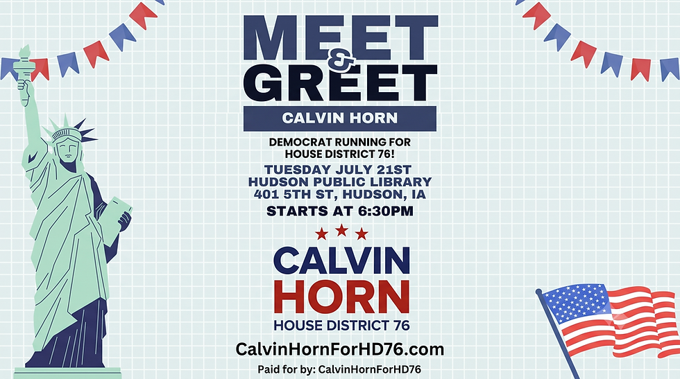 Calvin Horn Hudson Meet and Greet