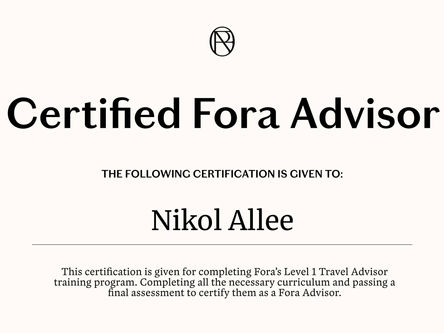 What It Means to Be Affiliated With Fora Travel — And How That Benefits You