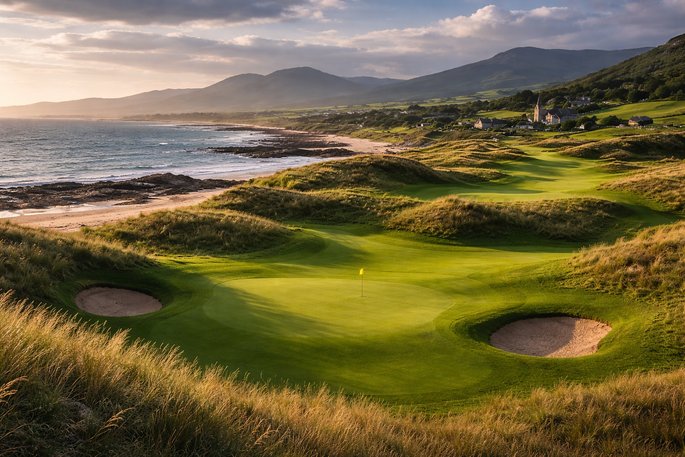 image of a golf course in Scotland