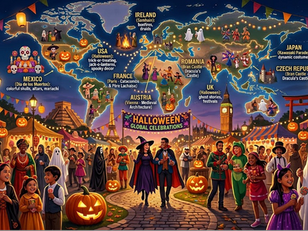 🎃 Halloween Around the World: Spooky Season Travel Inspiration
