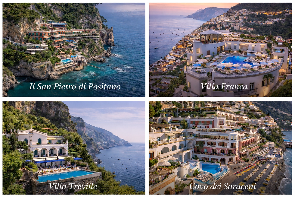 Luxury Hotels in Positano, Italy