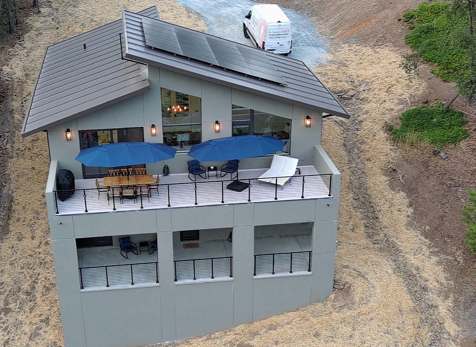 PHNX Yosemite Type IA non-combustible concrete home on Pine Mountain Lake
