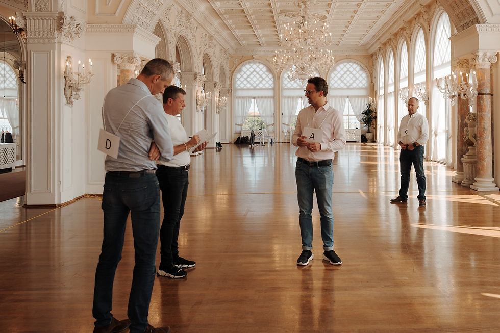 People in constellation