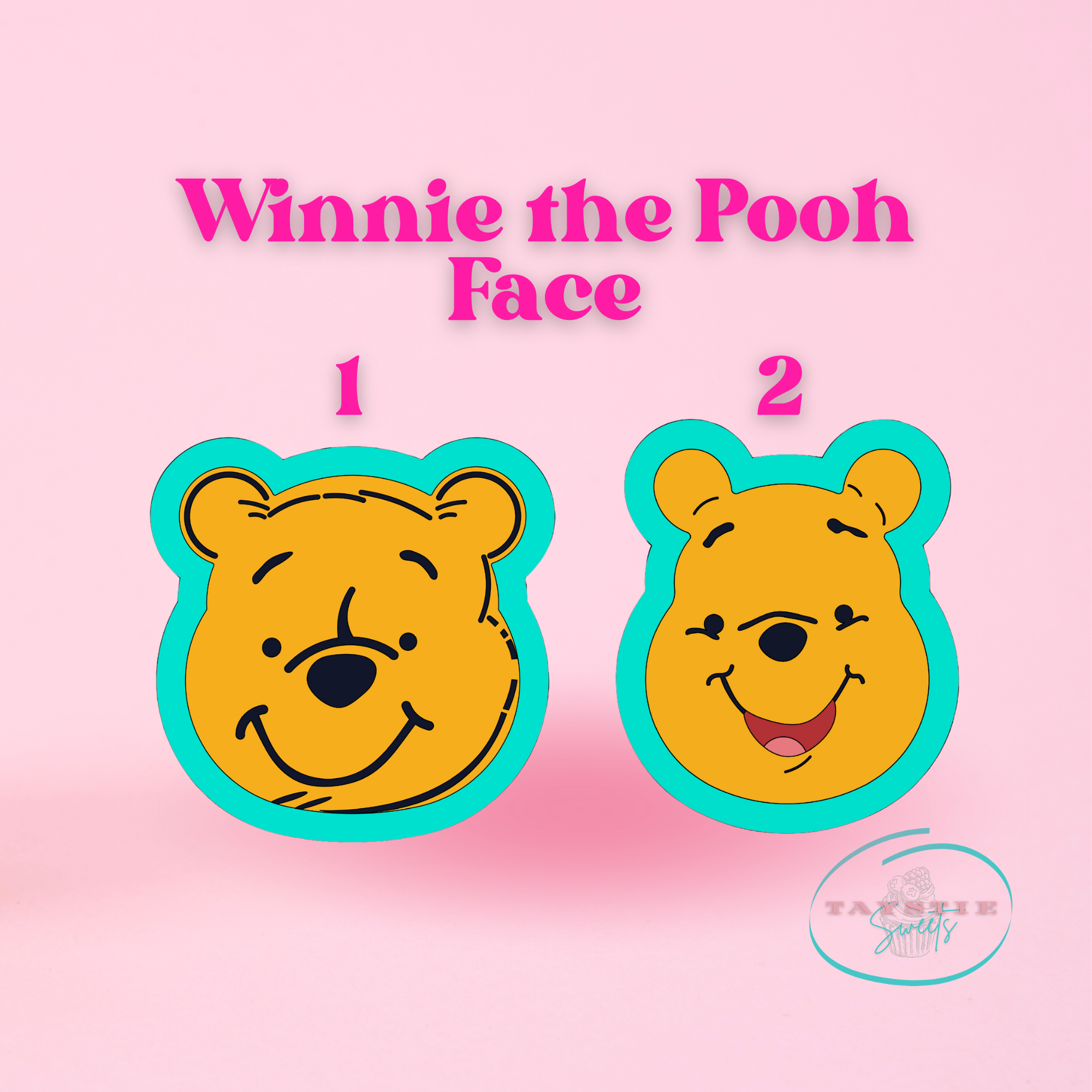 Winnie The Pooh Face Cookie Cutter