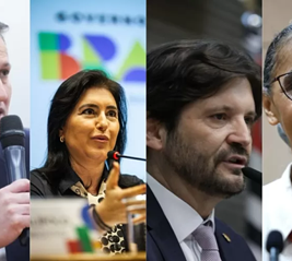 PARANÁ PESQUISAS SP SIMONE TEBET TENENTE DERRITE MARINA SILVA E ANDRÉ DO PRADO APARECERAM EMPATADOS