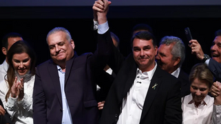 FLÁVIO BOLSONARO TORNOU PÚBLICO SEU CANDIDATO A VICE PRESIDENTE