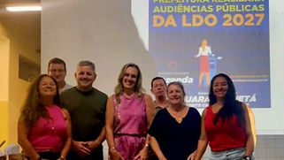 PREFEITURA REALIZOU ÚLTIMA AUDIÊNCIA PÚBLICA PRESENCIAL PARA A ELABORAÇÃO DA LDO 2027