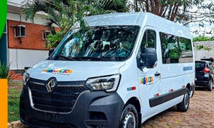 APARECIDA - SAÚDE TEM NOVA VAN PARA TRANPORTE DE PASSAGEIROS